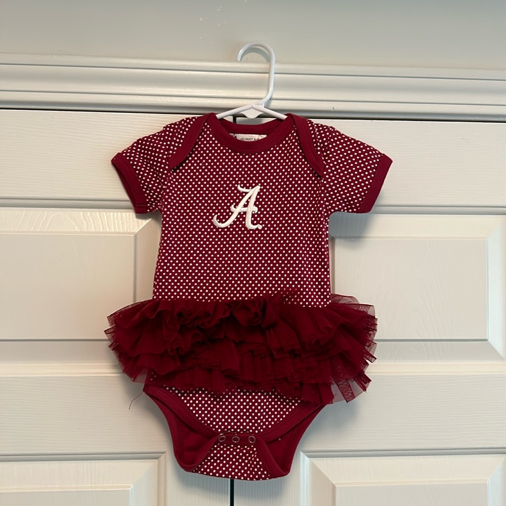 Two Feet Ahead University of Alabama Tutu Onesie
